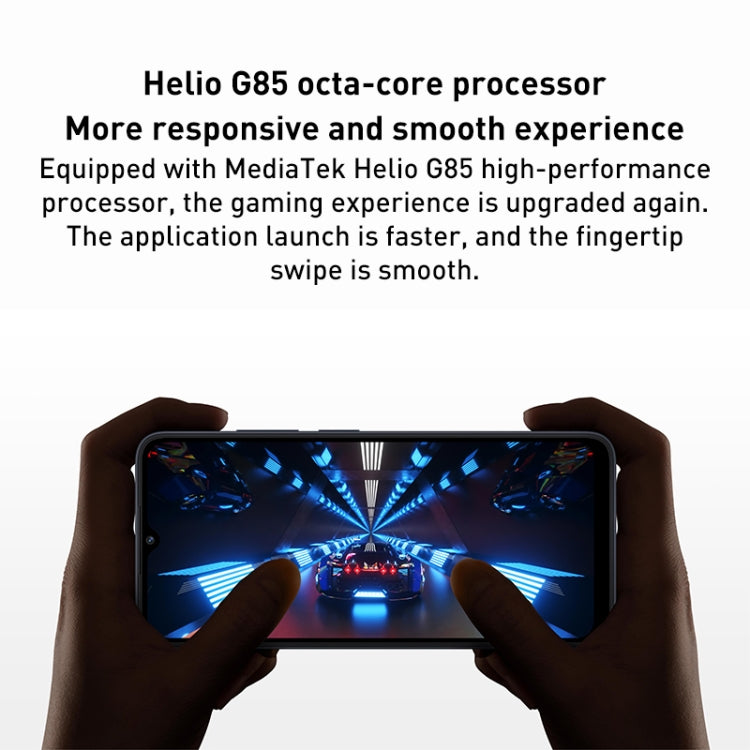 5000mAh Battery, Face ID & Fingerprint Identification, 6.71 inch MIUI 13 MediaTek Helio G85 Octa Core up to 2.0GHz, Network: 4G, Dual SIM, Not Support Google Play 5000mAh Battery, Face ID & Fingerprint Identification, 6.71 inch MIUI 13 MediaTek Helio G85 Octa Core up to 2.0GHz, Network: 4G, Dual SIM, Not Support Google Play